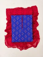 Cotton Slub Unstitched Dress Material for Women 