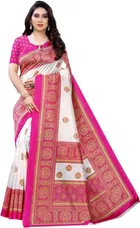 Art Silk Printed Saree for Women 