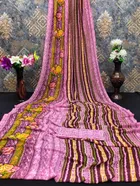 Georgette Printed Saree for Women 