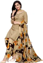 Yashika Unstitched Crepe Salwar Suit Material 
