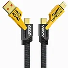 Enmora USB Type C 4 in Fast Charging Cable Compatible for- & Android with MFI Certified (1 Meter)  (Compatible with Apple & Android phones, Type C to C , Usb to Lightning, C to Lightning data cable, White, One Cable (Pack of 1)