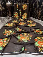 कनूड़ा प्रिंट्स फैंसी विमेंस जॉर्जेट प्रिंटेड साड़ी 