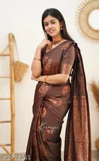 Fancy Art Silk Saree for Women 