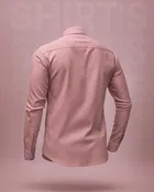Cotton Blend Solid Shirt for Men, Lavender 