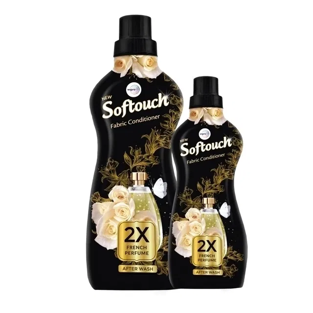 सॉफ्टटच 2X फ्रेंच परफ्यूम फैब्रिक कंडीशनर (800 ml + 200 ml) (बोतल)
