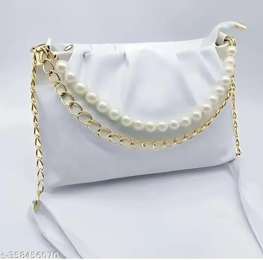 Crossbody Bags & Sling Bags for Women (White)