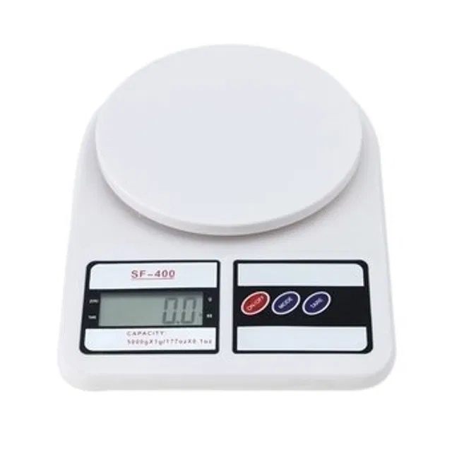 Immutable Electronic Kitchen Digital Weighing Scale 10 Kg Multipurpose SF-400A, Pack  of 1