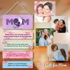 Khatu Crafts Wall Hanging for Mom 25x12x2