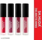 Liquid Lipstick for Women, Multicolor, Pack of 4