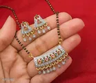 Alloy Mangalsutra with Earrings for Women 