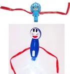 Plastic LED Light Torch Captain America Doraemon Kids Rakhi, Pack of 2 