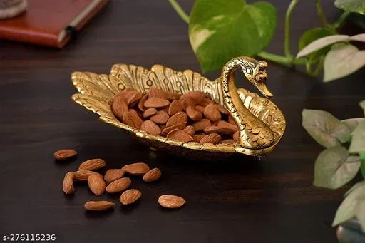Gold Plated Metal Duck Tray (Yellow)