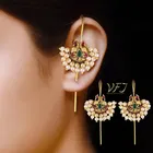 Brass Gold Plated Earcuffs for Women 