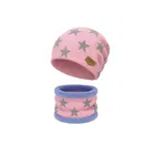 Woolen Printed Cap with Neck Warmer for Men 