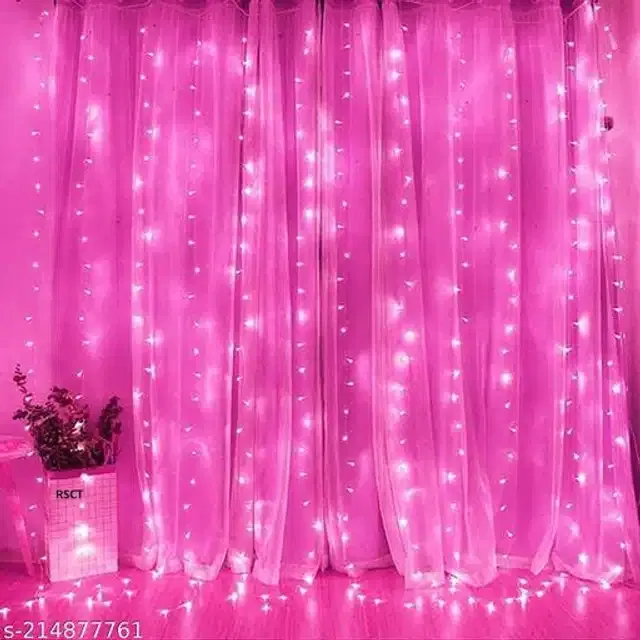 LED String Lights (Pink, 15 m)
