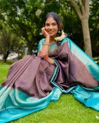 Cotton Silk Zari Woven Saree for Women 