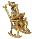 BHARDWAJ RETAILS Lord Ganesha Aluminium Idol 