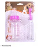 Plastic Feeding Bottles for Puppy (Multicolor, 150 ml)