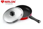 NIRLON Aluminium Frying Pan with Lid 