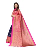 Women's Printed Saree with Blouse Piece 