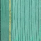 सिद्धिदाता टेक्सटाइल विमेंस कॉटन ब्लेंड स्ट्राइप साड़ी विद अन-स्टीट्च्ड ब्लाउज पीस 