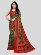 Georgette Printed Saree for Women 