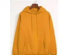 Fleece Solid Hoodie for Men 