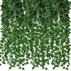 Artificial Money Tree Bail for Diwali Decoration (Green, Pack of 6)