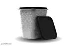 Plastic Storage Containers, White, Pack of 16 