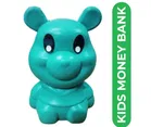 Plastic Money Bank for Kids (Teal)