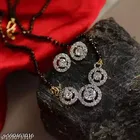 Mangalsutra Set Gold Free Size 18 inch for Women, Pack of 2