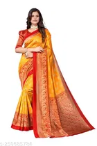 Art Silk Saree for Women, Pack of 3 