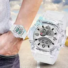 Transparent Digital Watch - For Men Fashionable Transparent Dual Display Sport Watch for Men (Pack of 1)