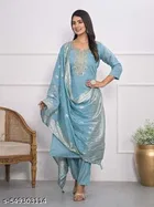Embroidered Kurta Set for Women 