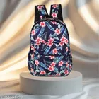 Fabric Backpack Bag, Black