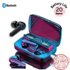 M19 In-Ear Bluetooth Earphone with Charging Case (Blue)