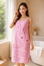 Safina Quick dry Bathrobe Assorted Pack of 1