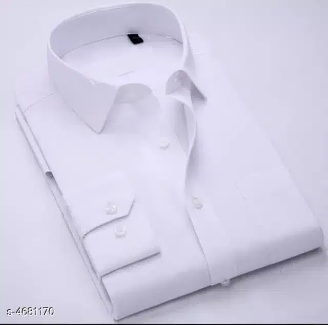 Shirts for Men (White, XXL)