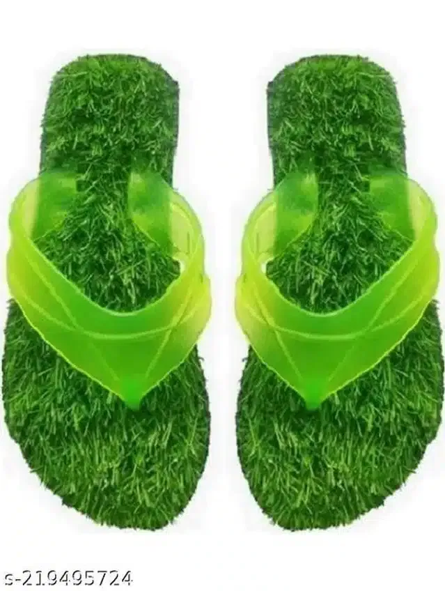 LifeO Slippers for Men (Green, 10)