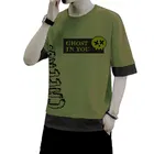 Cotton Blend Round Neck T-Shirt for Boys 