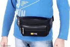 Faux Leather Waist Bags for Men & Women 