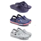 Combo of Slippers with Clogs for Men 