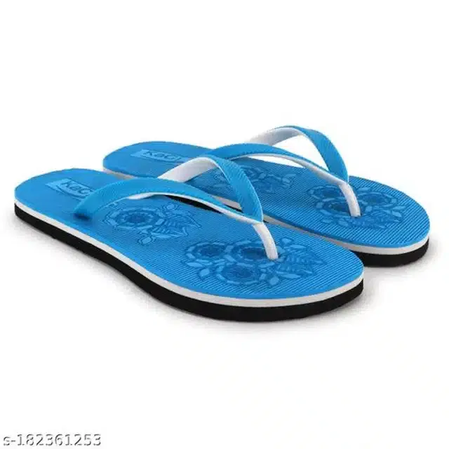 Slippers for Women (Sky Blue, 6)