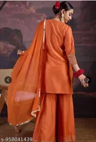 Designer Kurti Gharara Set for Women 