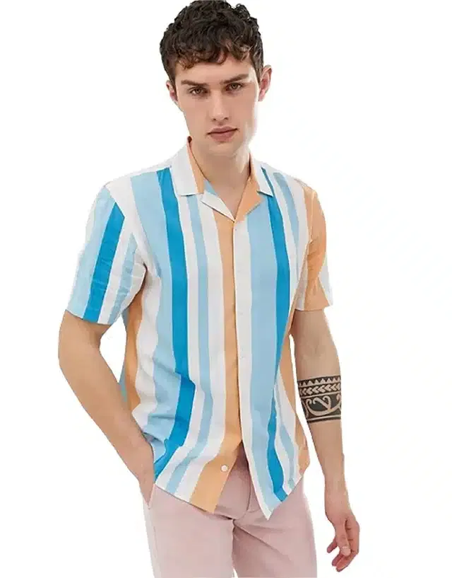 Shirt for Men (Multicolor, L)