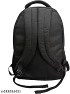 Polyester Backpack for Men & Women, Black