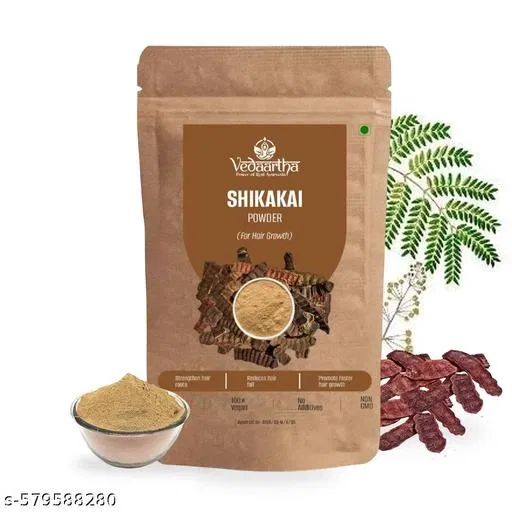 Vedaartha Shikakai Powder, Pack of 5 (50 g)
