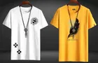 Half Sleeves Printed T-Shirt for Men 