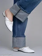 Embellished Pointed Toe Mules for Women 