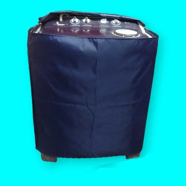 Polyester Washing Machine Cover (Blue)